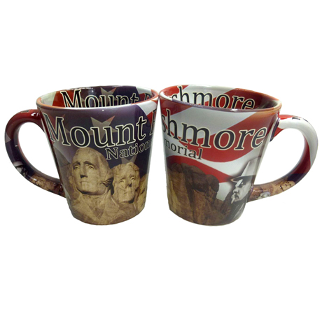 MOUNT RUSHMORE INSIDE/OUT MUG