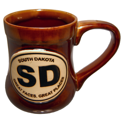SOUTH DAKOTA OVAL MUG