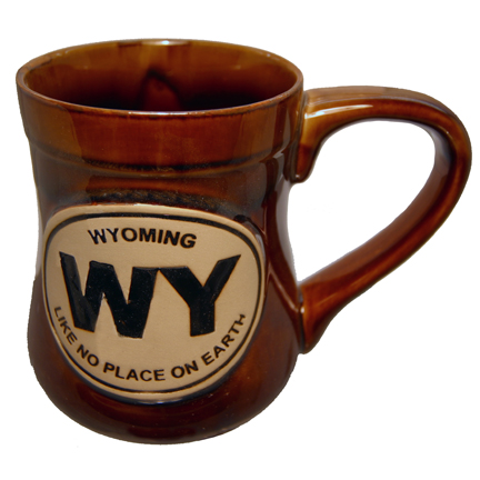 WYOMING OVAL MUG