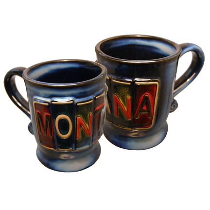 MONTANA LICENSE PLATE MUG