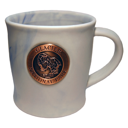 GLACIER PLAQUE MARBLE MUG