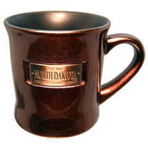 NORTH DAKOTA PLAQUE MUG