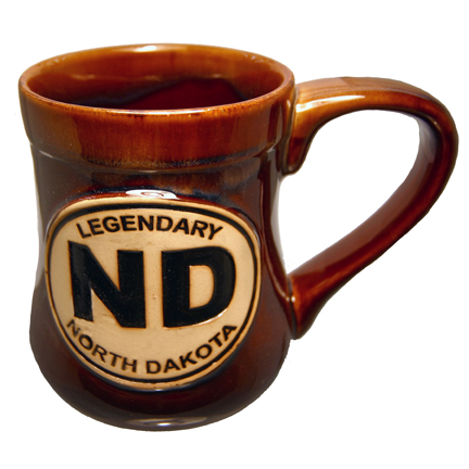 NORTH DAKOTA OVAL MUG