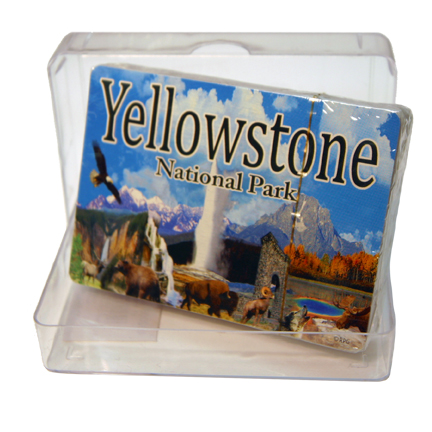 YELLOWSTONE ACRYLIC BOX PLAYING CARDS