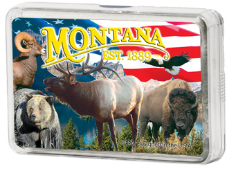 MONTANA  ACRYLIC BOX PLAYING CARDS