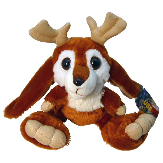 BIG EYED JACKALOPE PLUSH