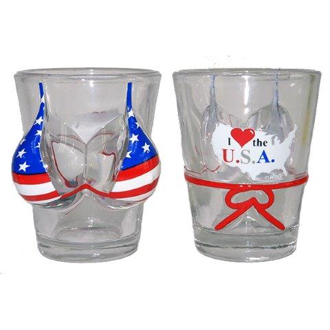 BIKINI TOP USA FLAG SHOT