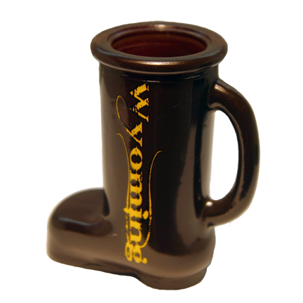 WYOMING COWBOY BOOT SHOT