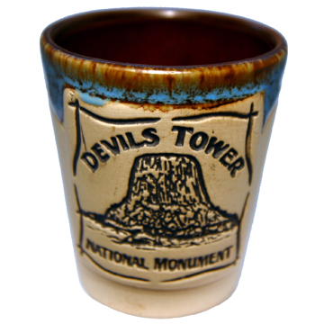 DEVILS TOWER POTTERY SHOT