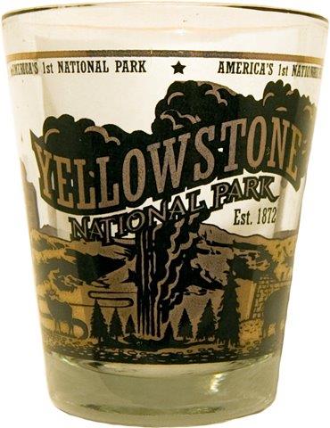 YELLOWSTONE GOLD WRAP SHOT WITH GOLD RIM