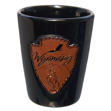 WYOMING ARROWHEAD CERAMIC SHOT