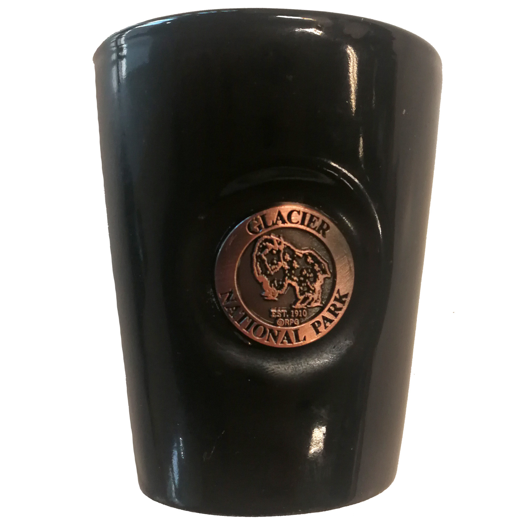 GLACIER CERAMIC PLAQUE SHOT