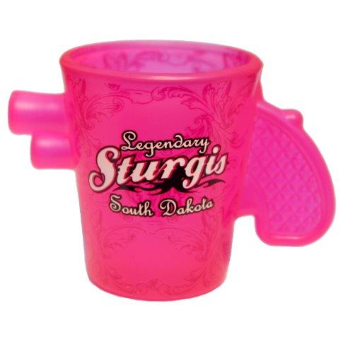 STURGIS, SD PINK PAISLEY PISTOL SHOT
