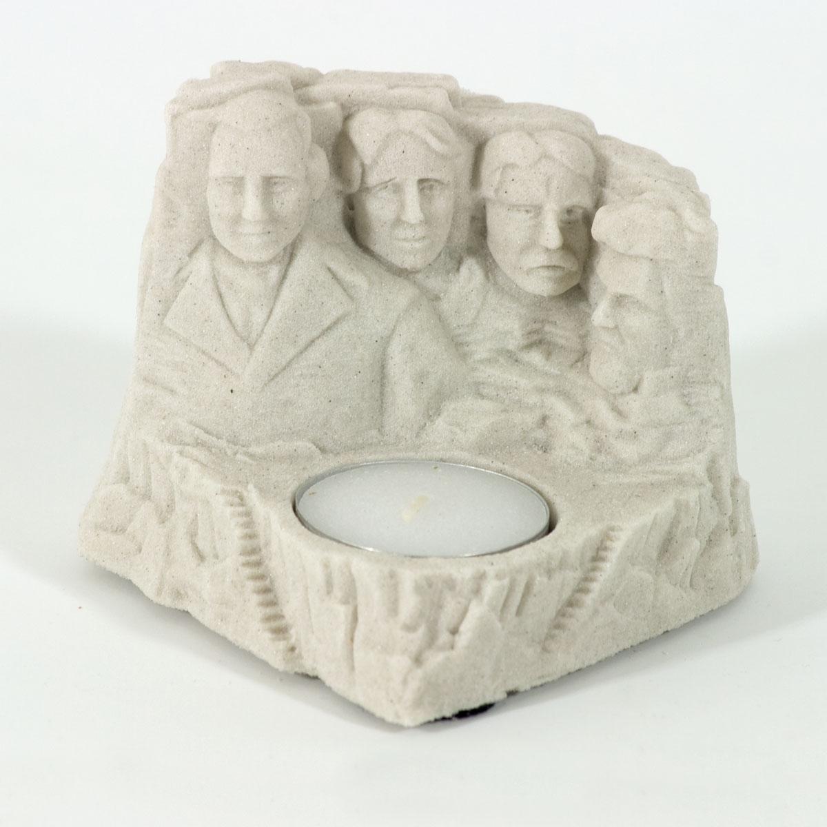 MOUNT RUSHMORE CANDLE SOUTH DAKOTA MADE SAND CASTING