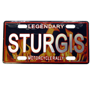 STURGIS, SD SMALL LICENSE PLATE