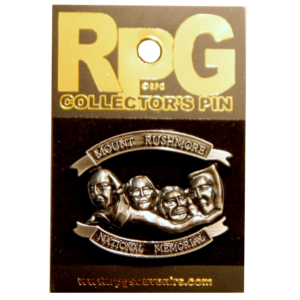 MOUNT RUSHMORE PEWTER TAC