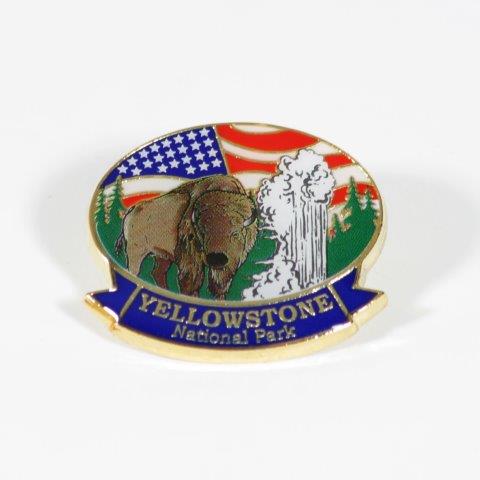 YELLOWSTONE WITH FLAG TAC