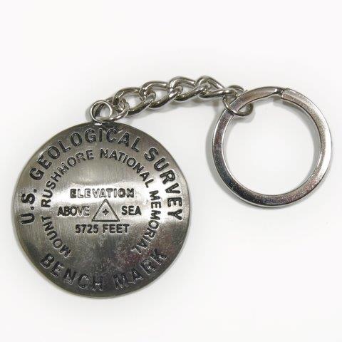 MOUNT RUSHMORE BENCH MARK KEYCHAIN