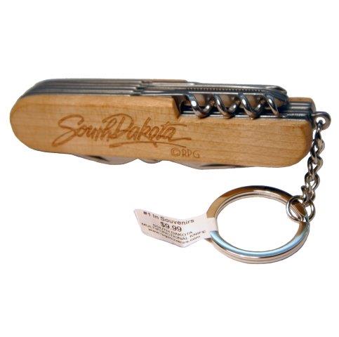 SOUTH DAKOTA MULTI-FUNCTION KNIFE KEYCHAIN