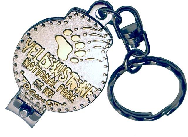 YELLOWSTONE NAIL CLIPPER KEYCHAIN