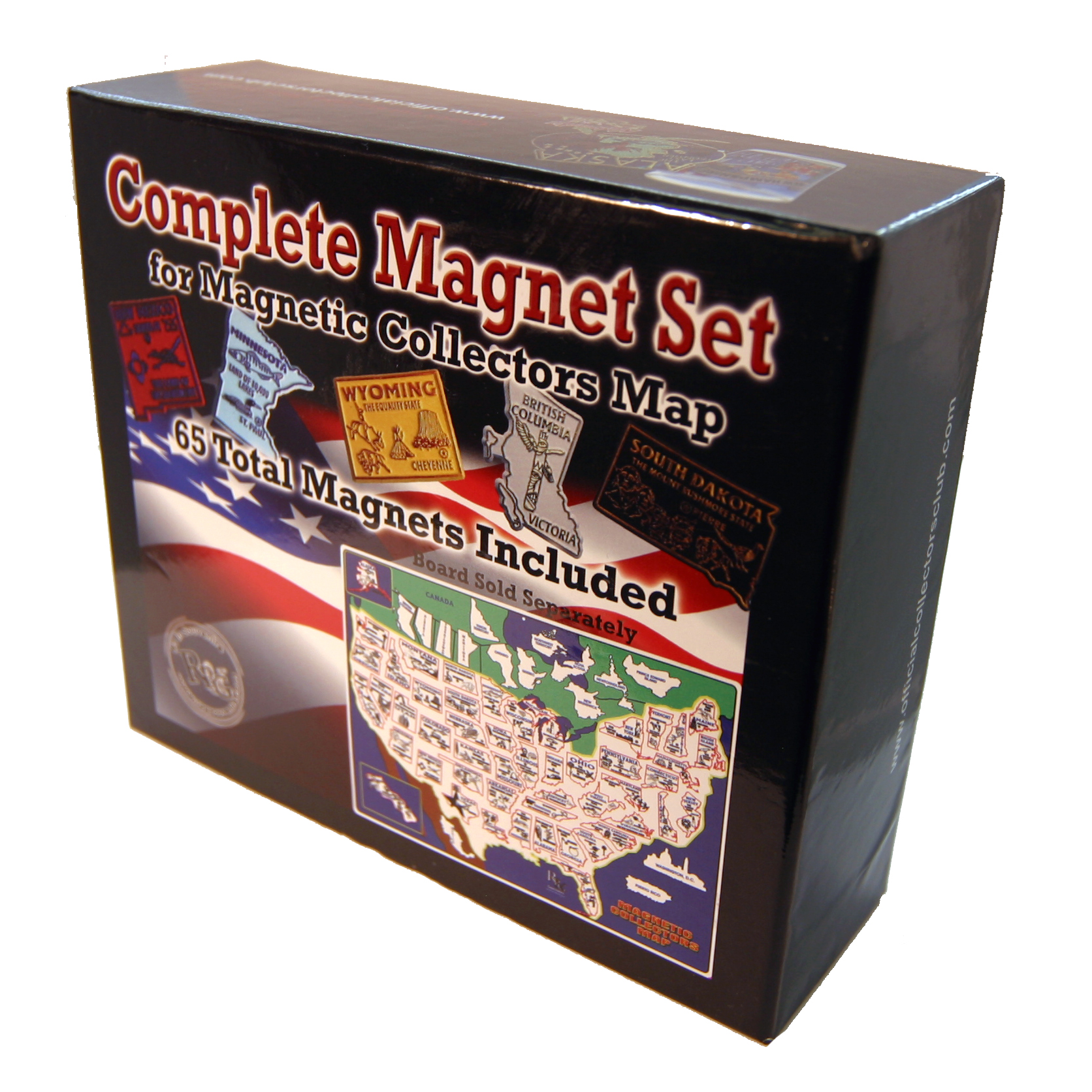 STATE MAGNET 65 PIECE BIN