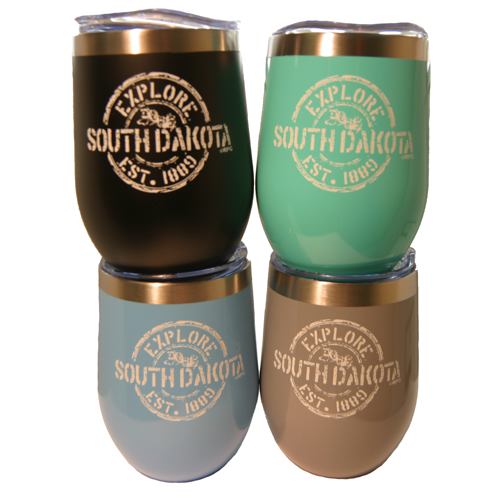 SOUTH DAKOTA WINE TUMBLER