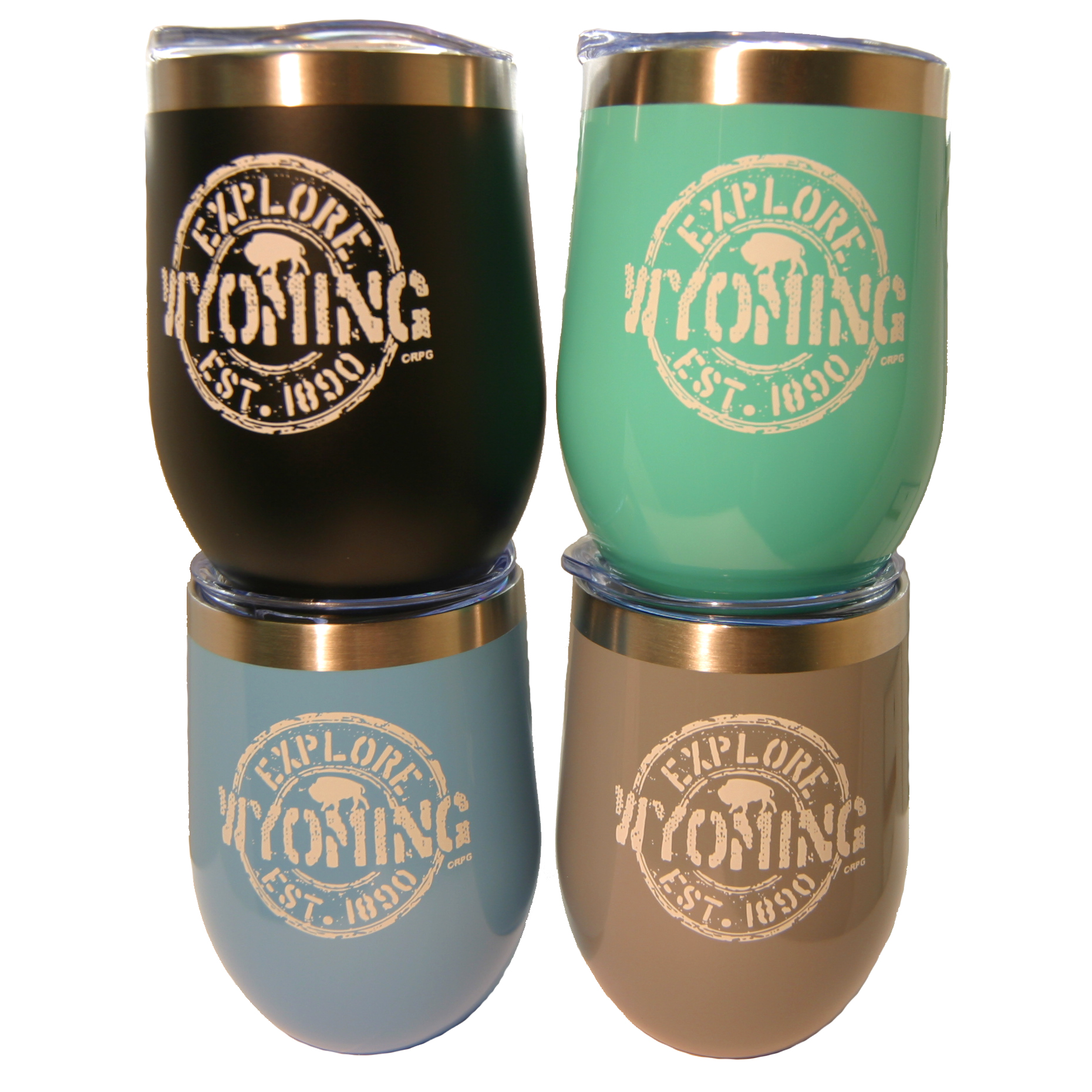 WYOMING WINE TUMBLER