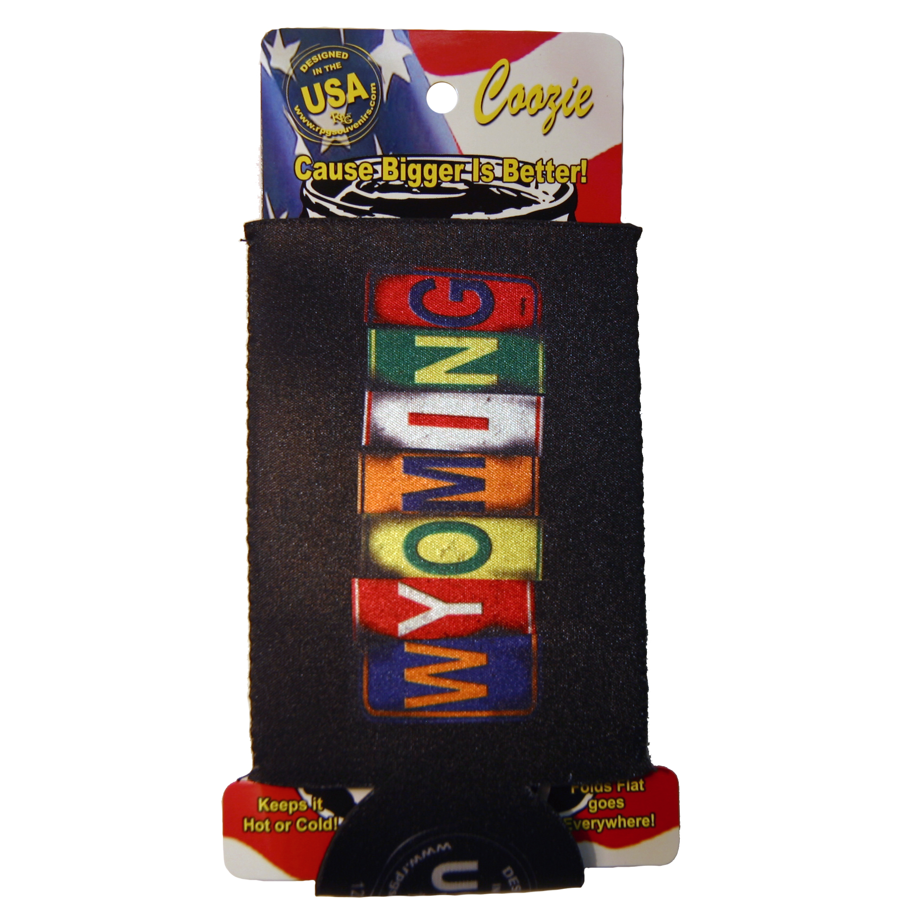WYOMING LARGE LICENSE PLATE COOZIE