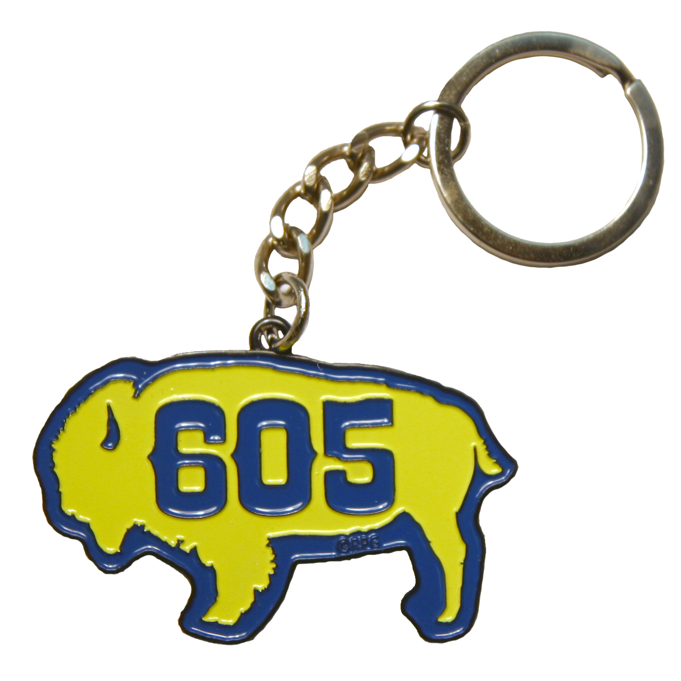 SOUTH DAKOTA AREA CODE KEYCHAIN
