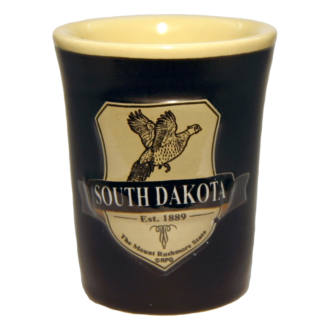 SOUTH DAKOTA SHIELD SHOT GLASS