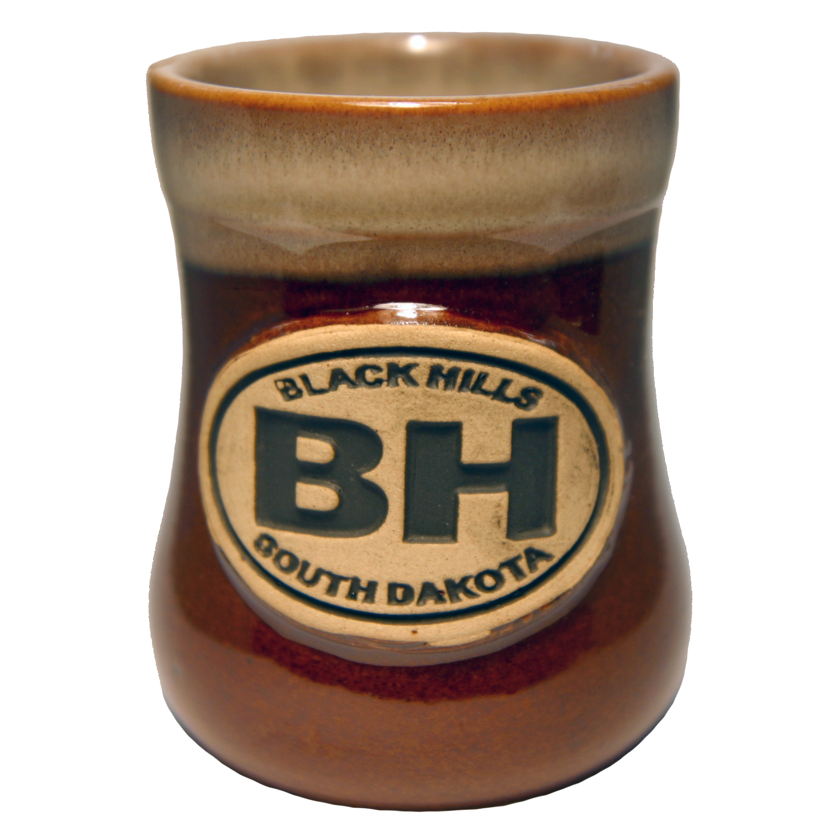 BLACK HILLS OVAL SHOT GLASS