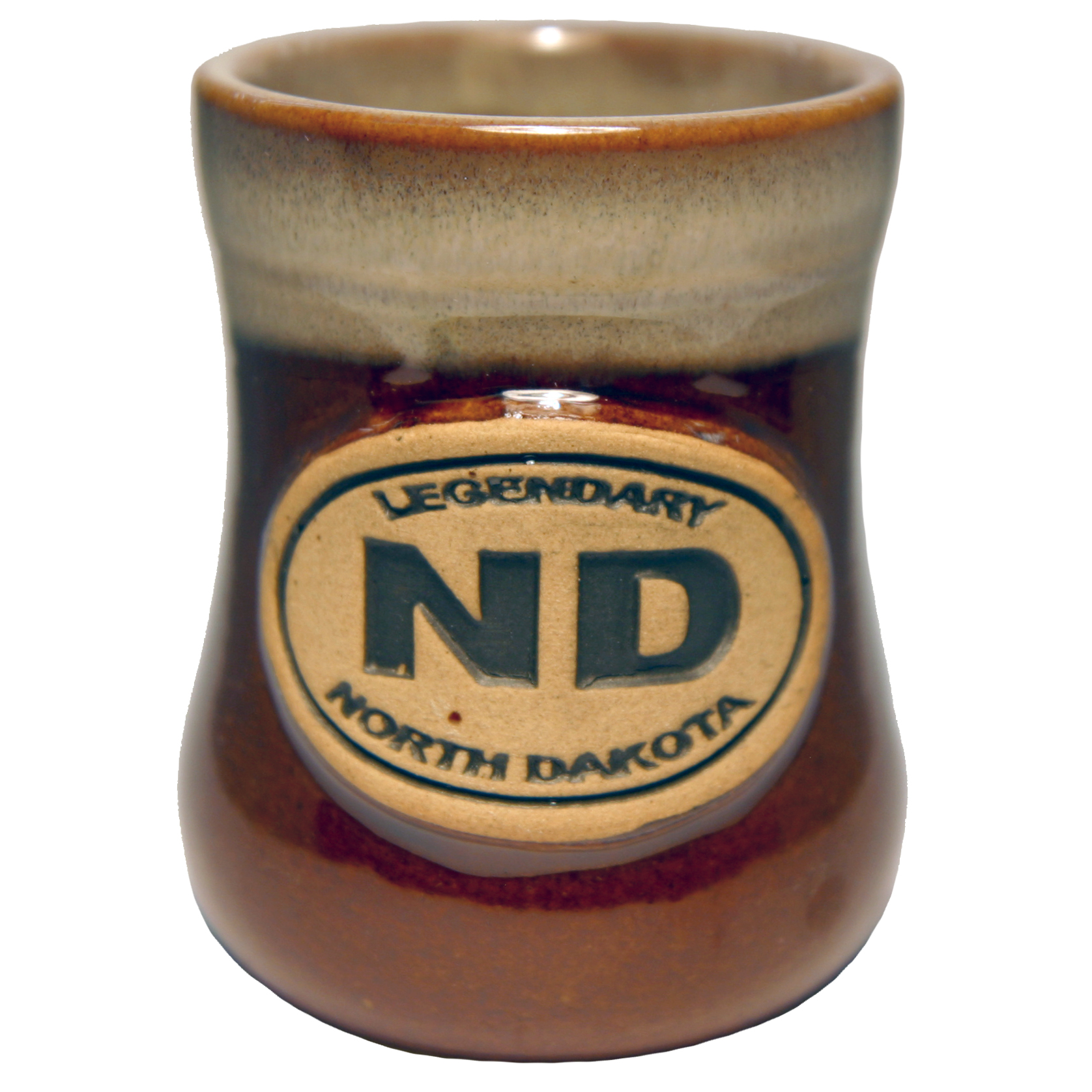 NORTH DAKOTA OVAL SHOT GLASS
