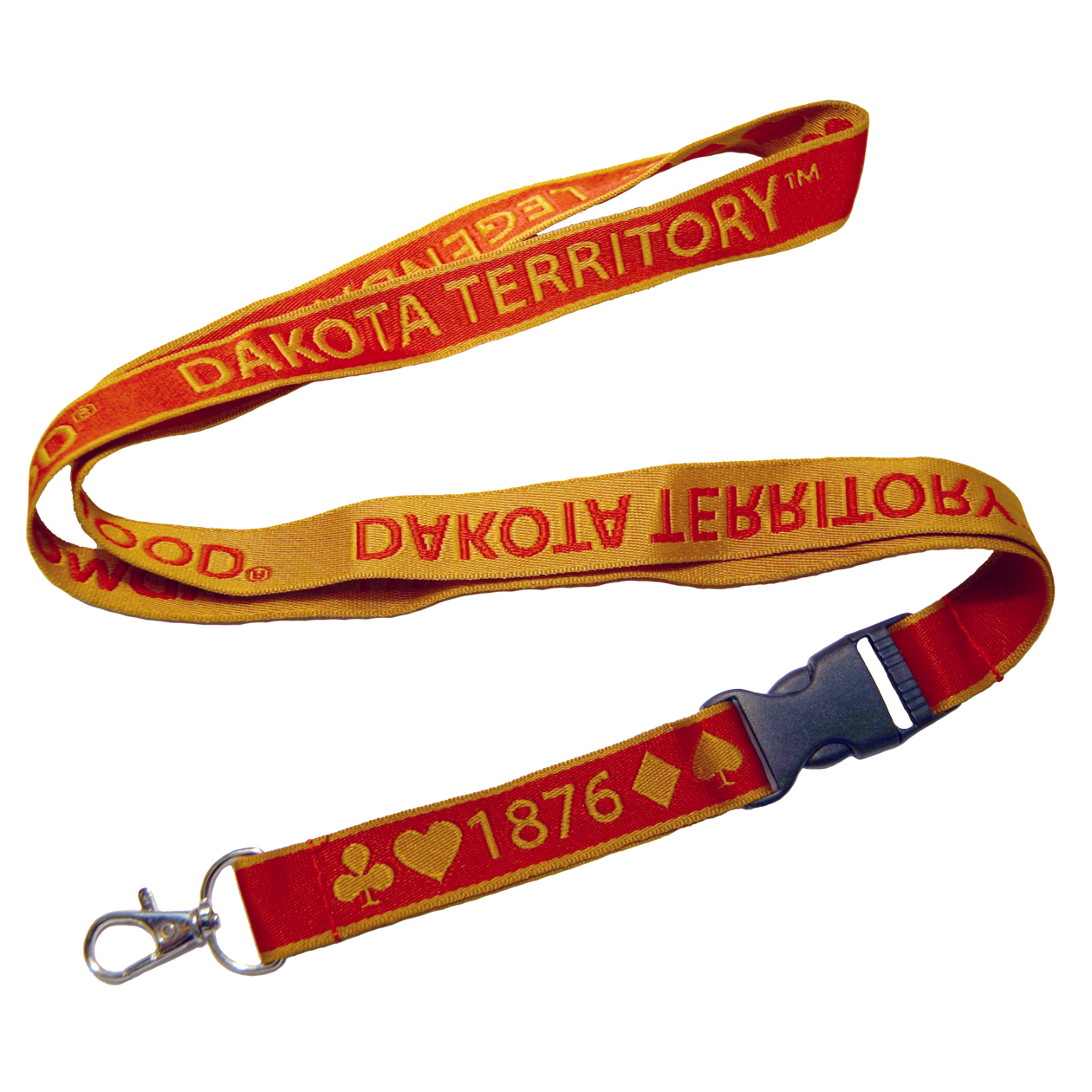 DEADWOOD WOVEN LANYARD