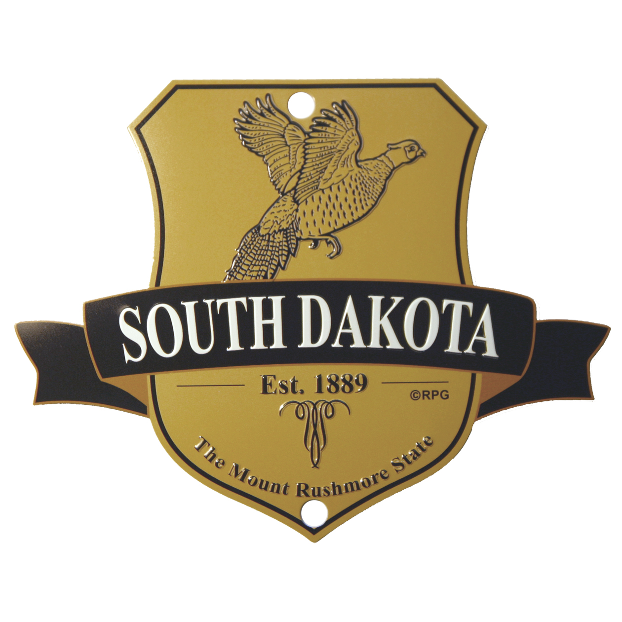 SOUTH DAKOTA SHIELD SIGN