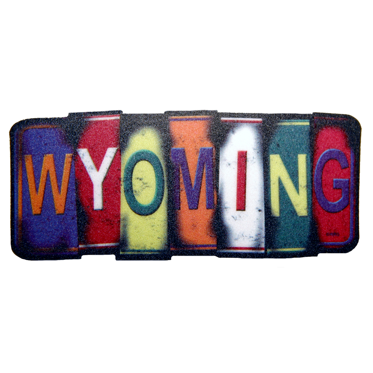 WYOMING LICENSE PLATE STICKER