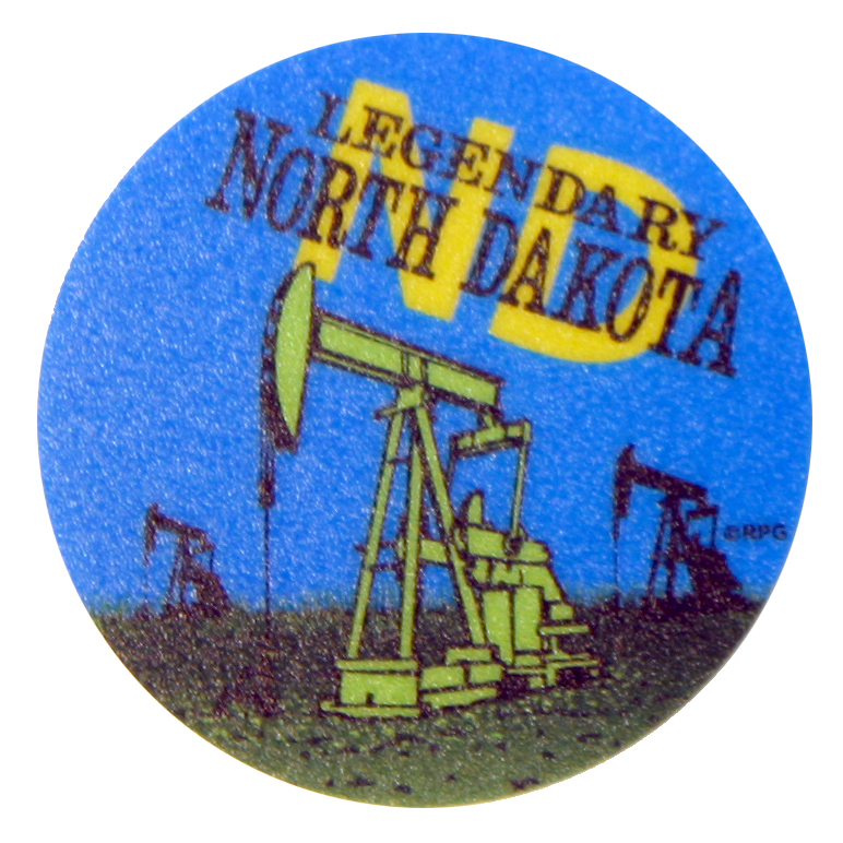 NORTH DAKOTA MINI OIL RIG STICKER