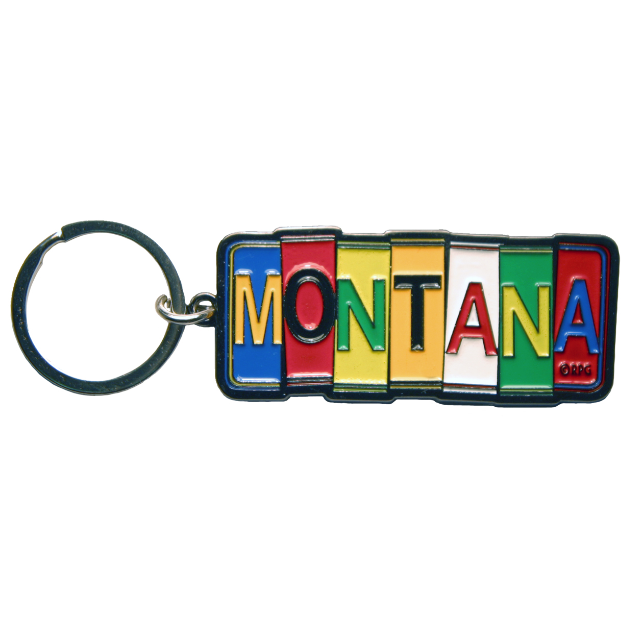 Montana License Plate Keychain Official Collectors Club