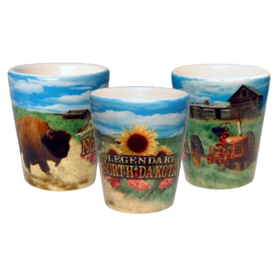 1.5 OZ CERAMIC SHOT GLASS