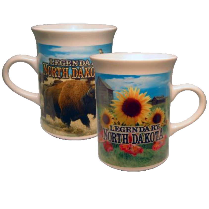 10 OZ CURLED RIM MUG