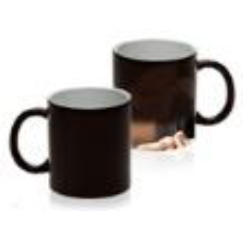 11 OZ COLOR CHANGING MUG- BLACK