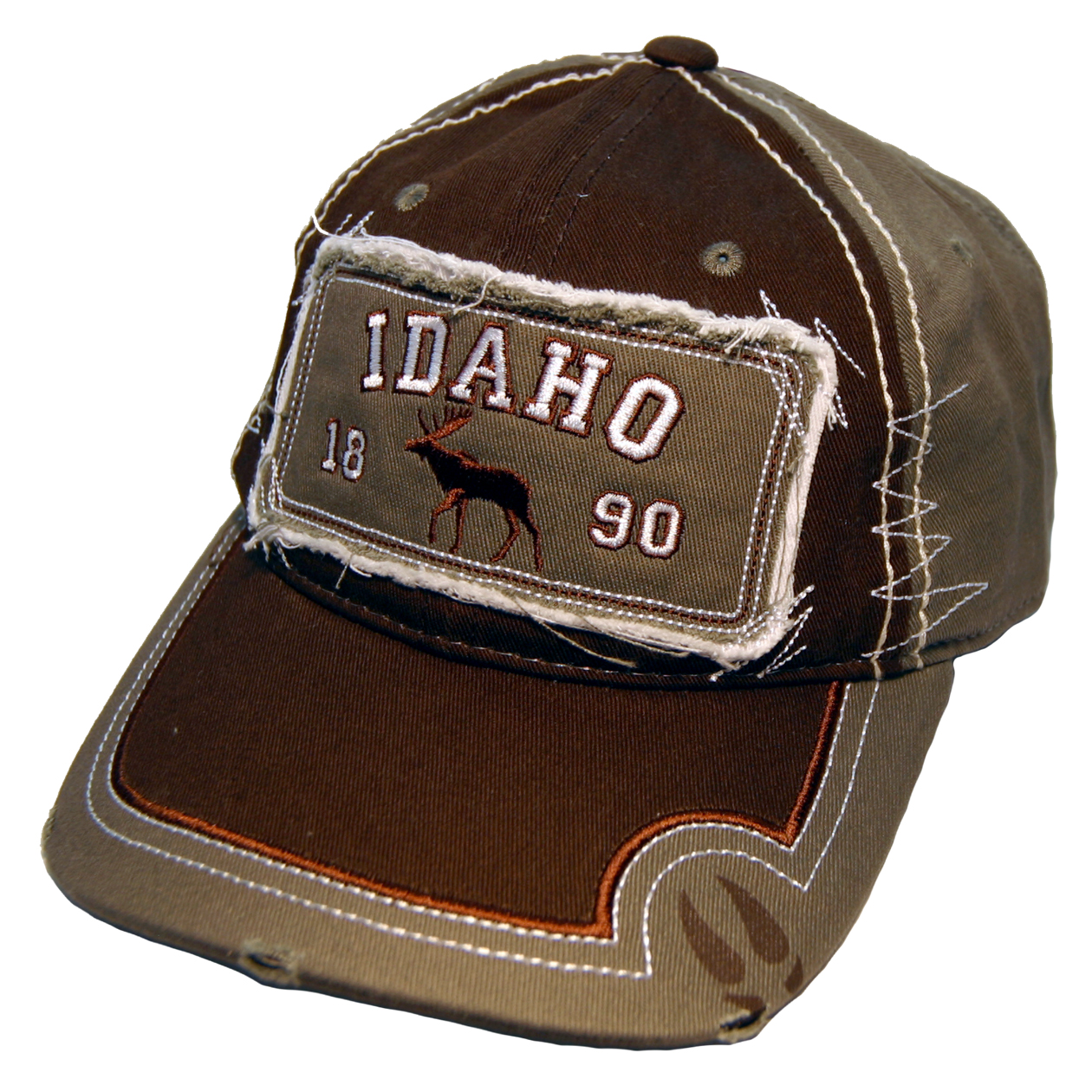 Idaho Distressed Patch Hat