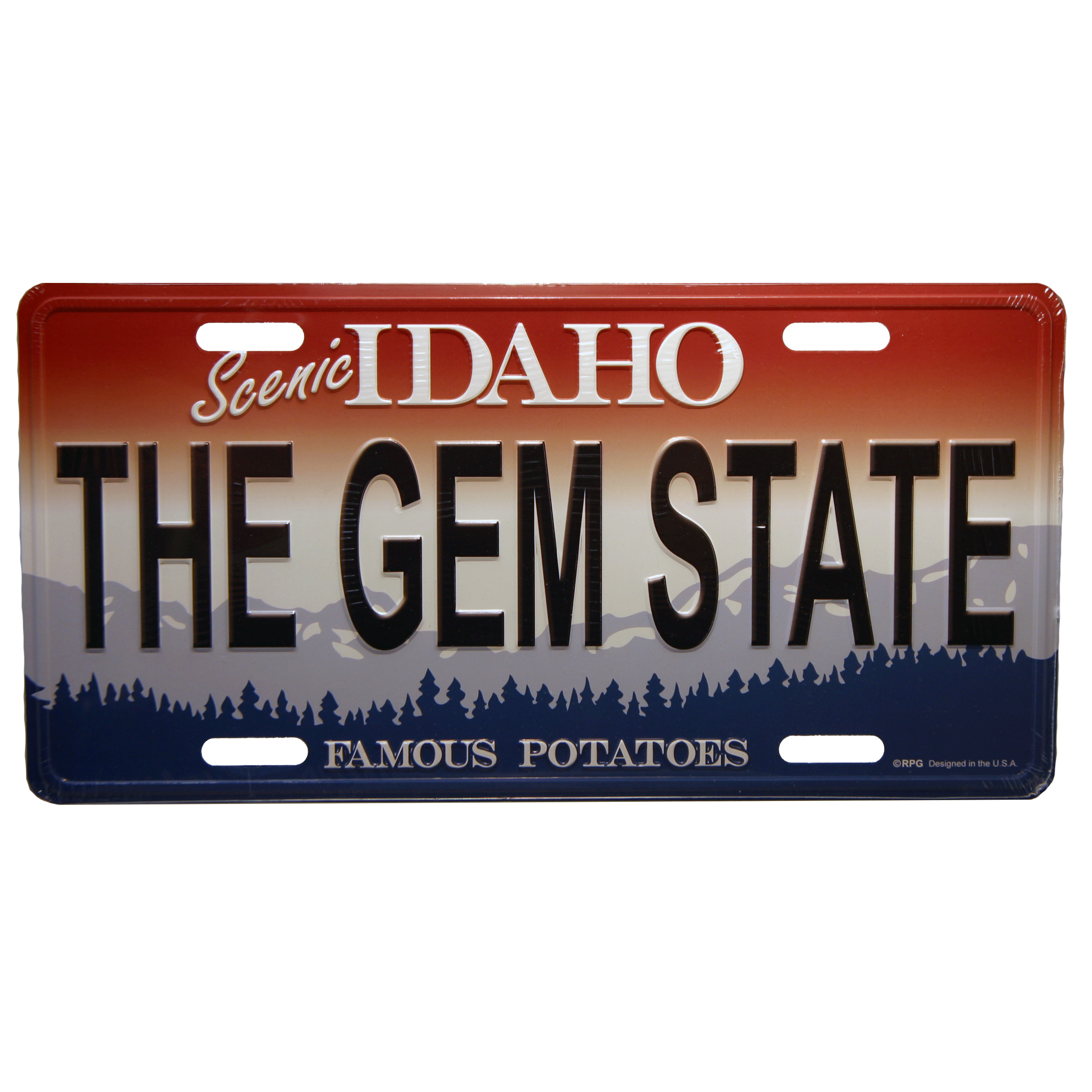 Idaho State License Plate