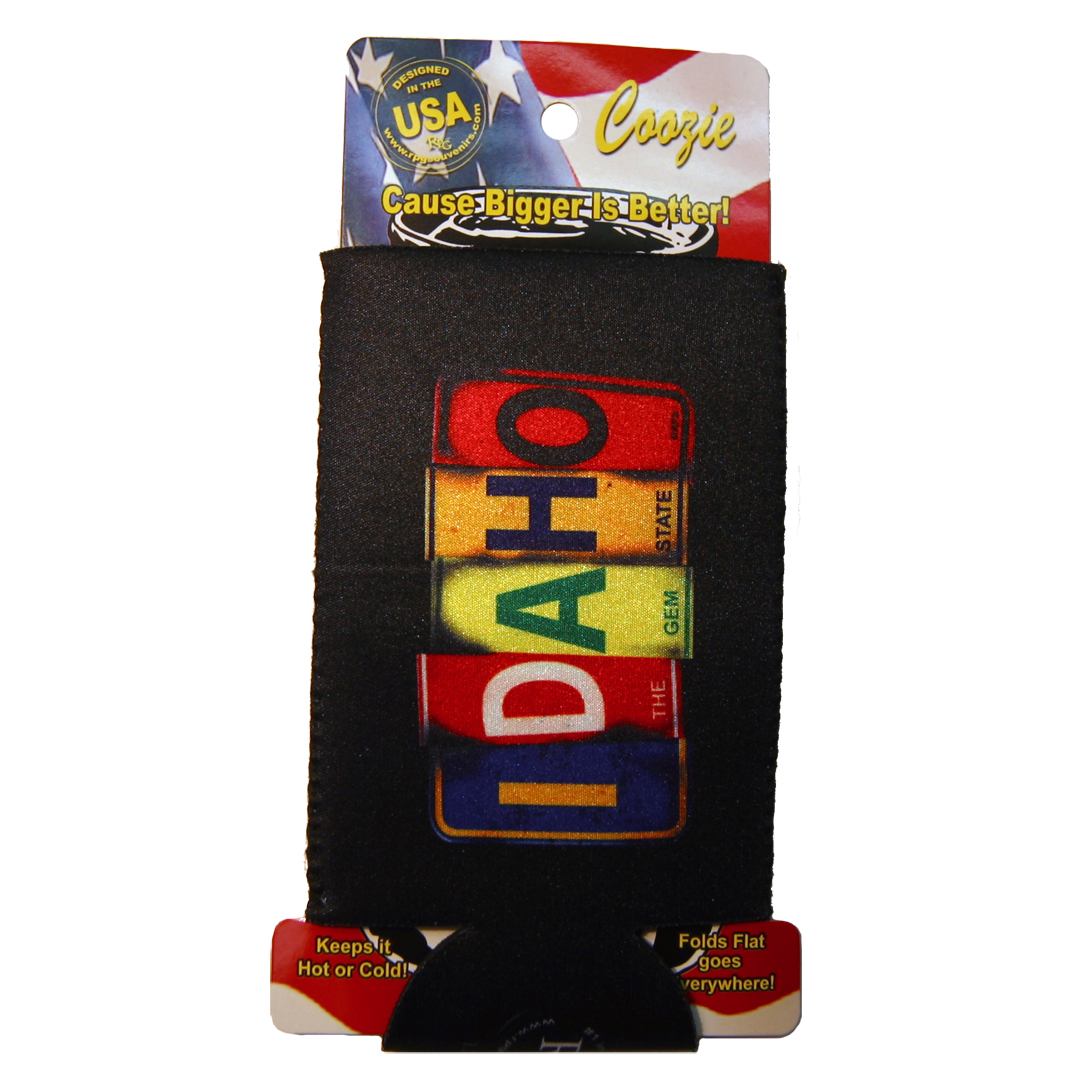 Idaho Large License Plate Can Coozie