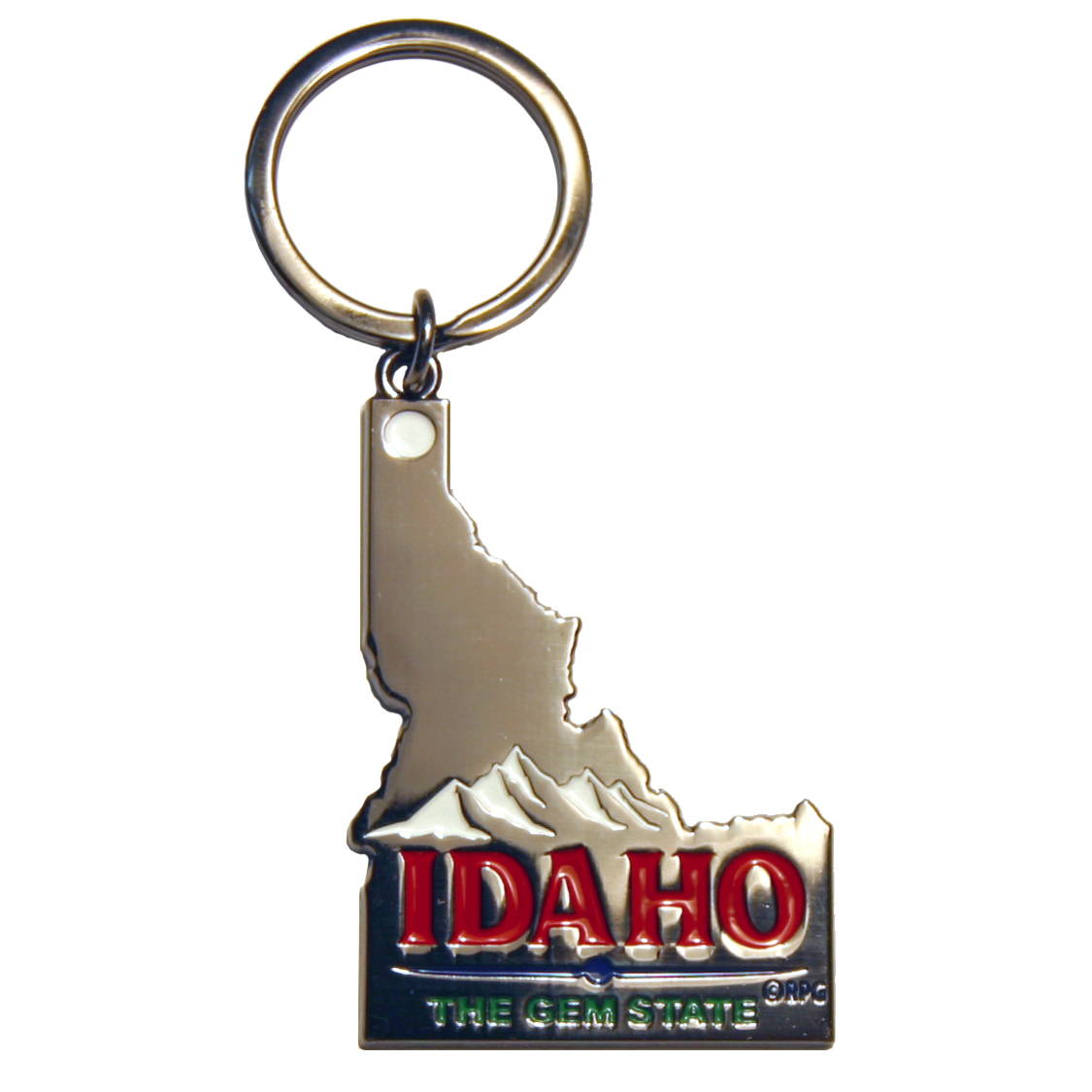 Idaho Metal Keychain