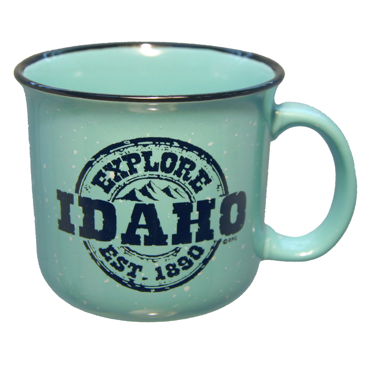 Idaho Ceramic Camper Mug