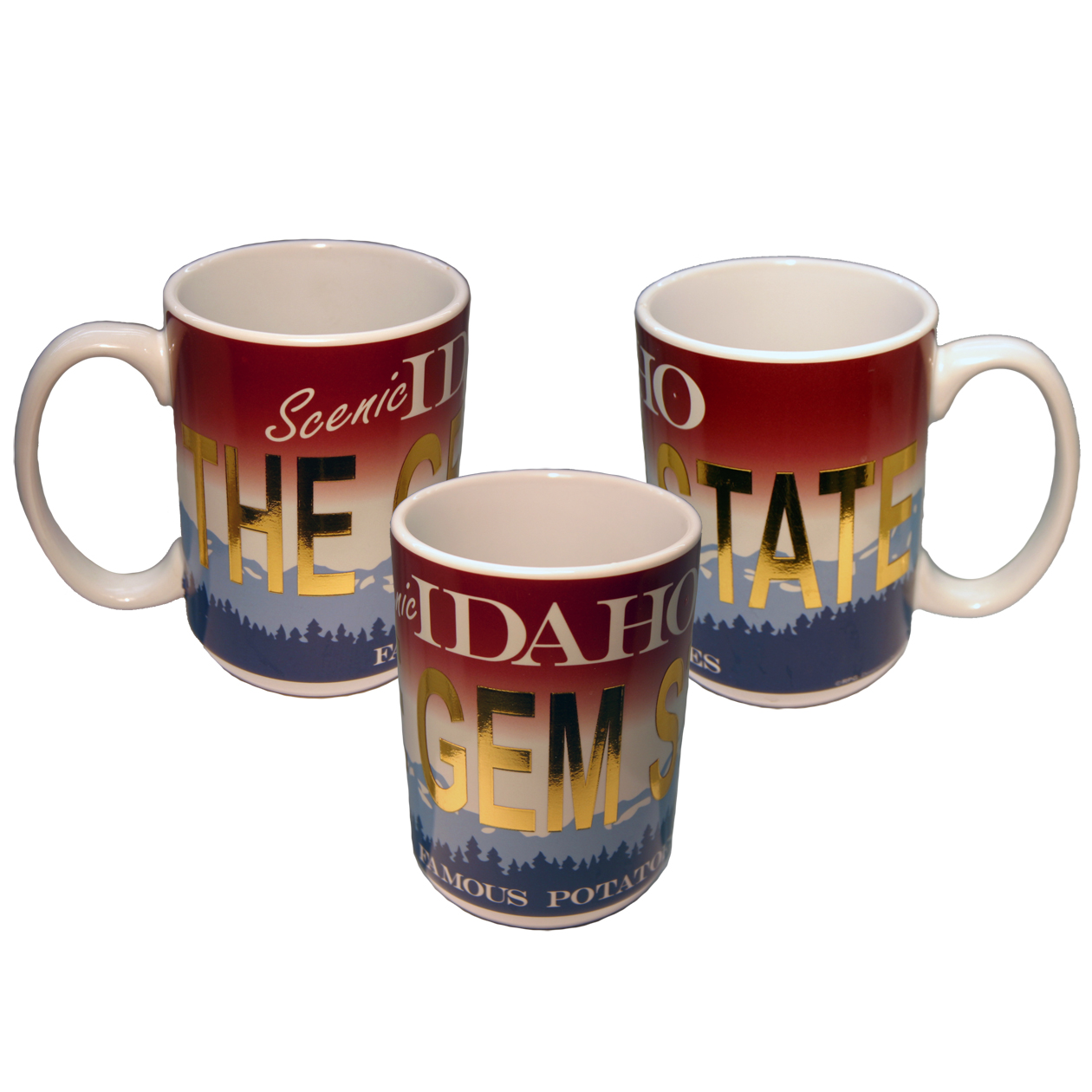 Idaho State License Plate Mug