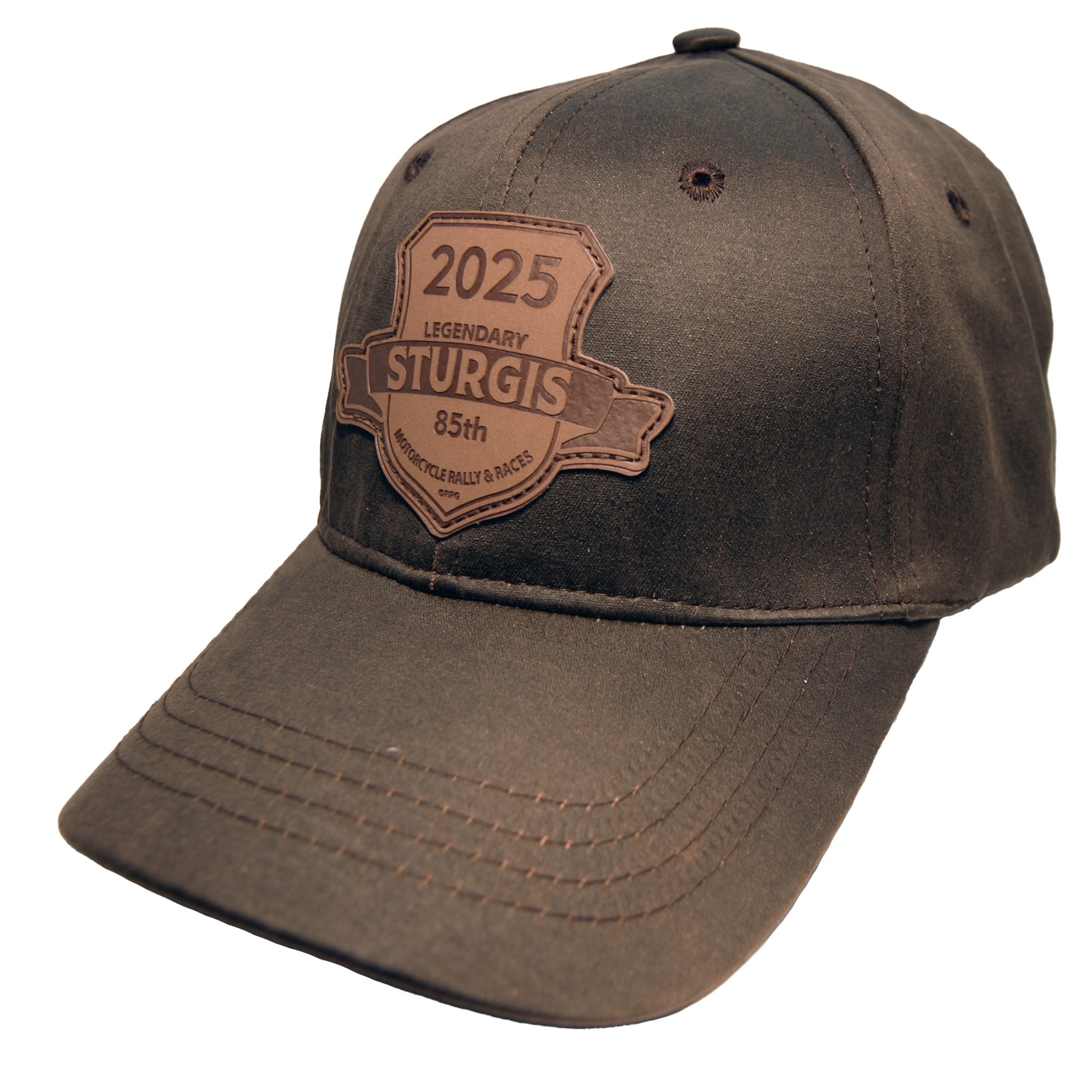 Sturgis SD Shield Oil Cloth Hat