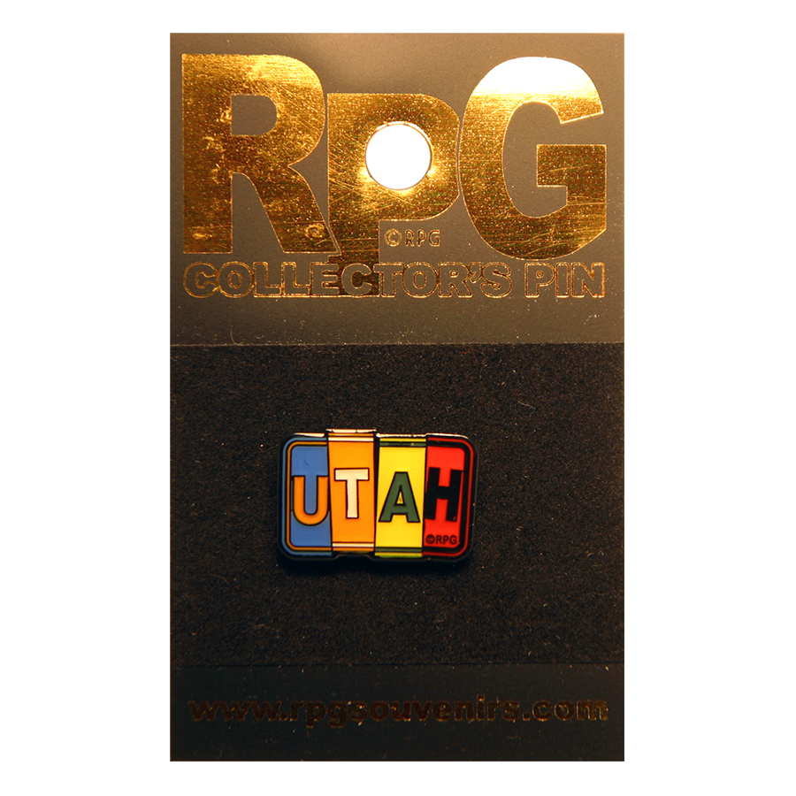 Utah License Plate Tac