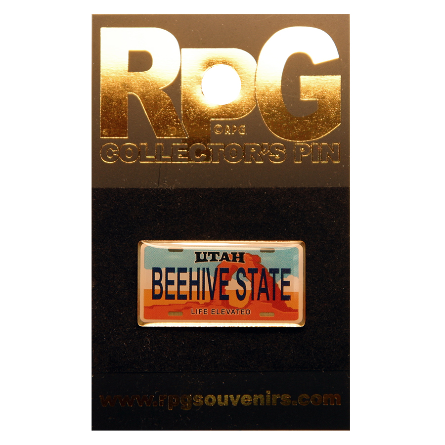 Utah State License Plate Tac