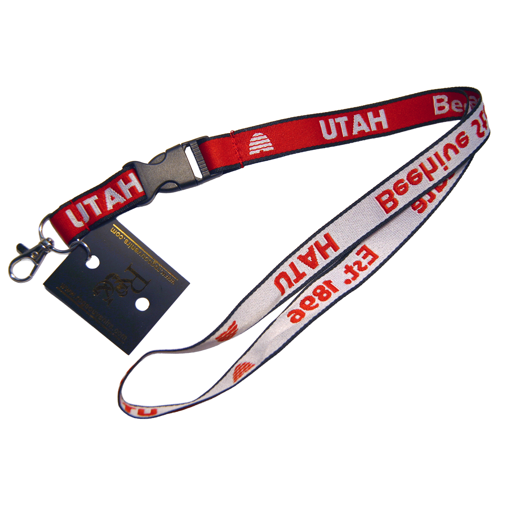Utah Woven Lanyard